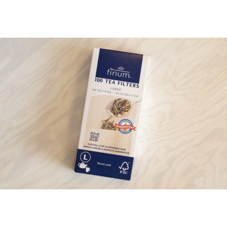 Filtre papier large 18cm x 8cm (100 pcs)