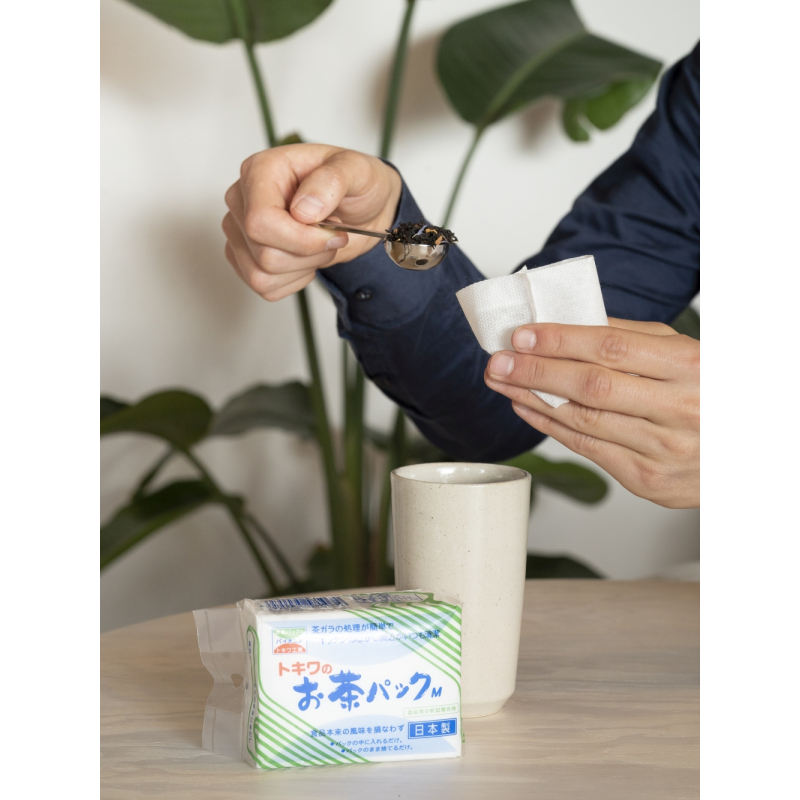 Filtre / sachet papier japonais fermable (60 pcs)