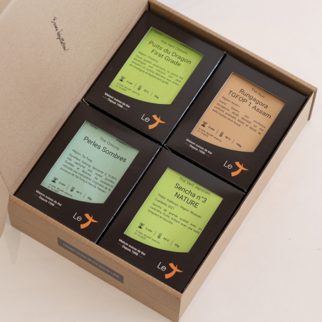 Les Grands Jardins - Coffret de quatre grands thés dorigine
