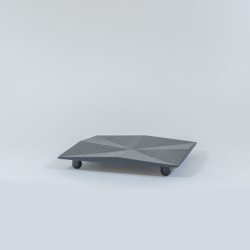 WAZUQU TRIVET  carré L - NOIR 2