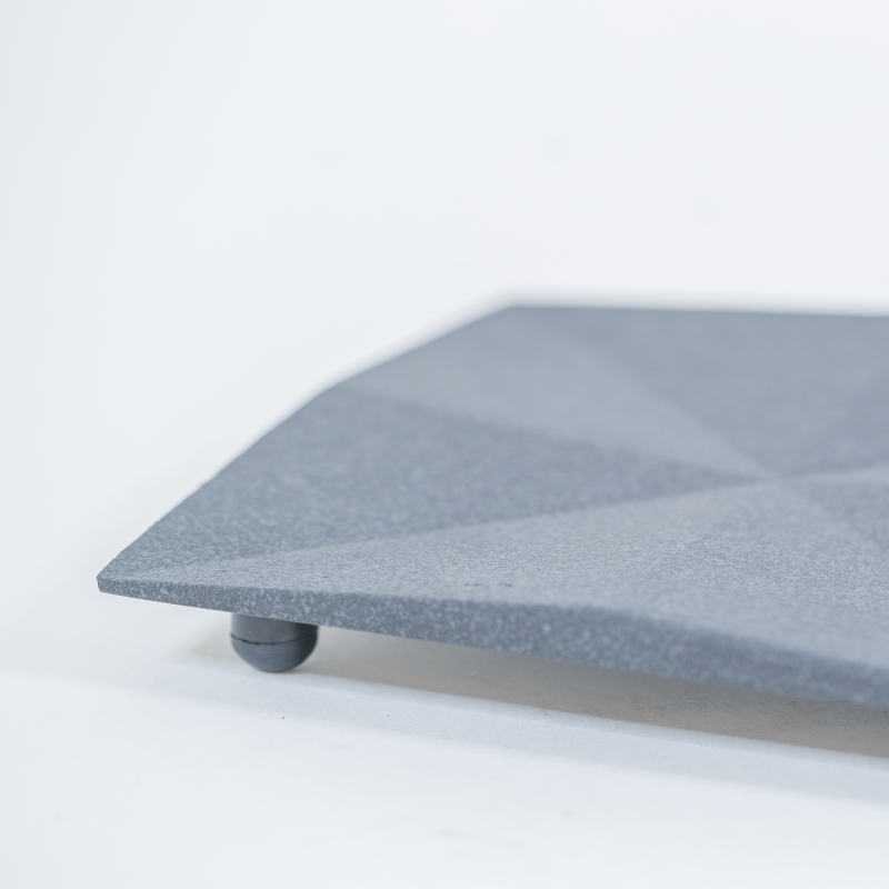 WAZUQU TRIVET  carré L - GRIS