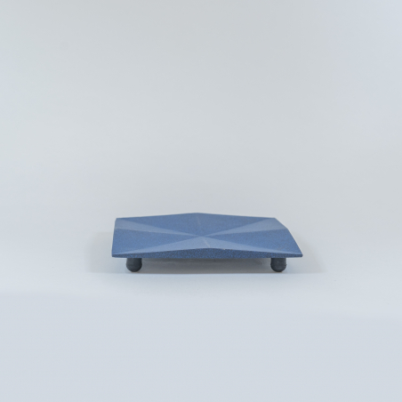 WAZUQU TRIVET  carré L - BLEU