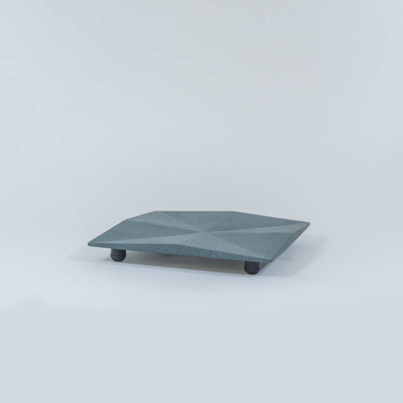 WAZUQU TRIVET  carré L - VERT