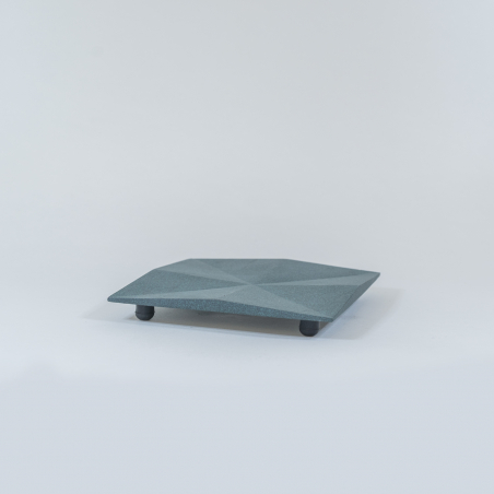 WAZUQU TRIVET  carré L - VERT