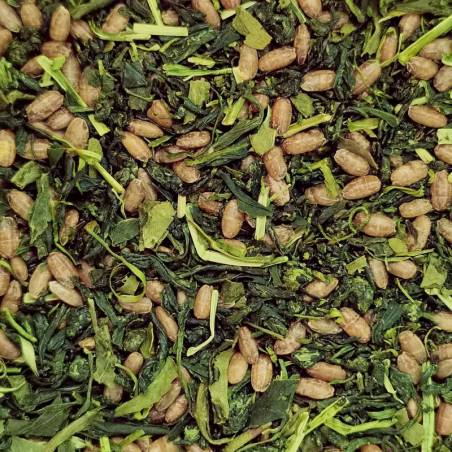 Genmaicha Finest, Yabukita, Ureshino, Japon