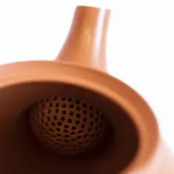 Chashaku -Théière Japonaise gris - orange 2.5dl 2