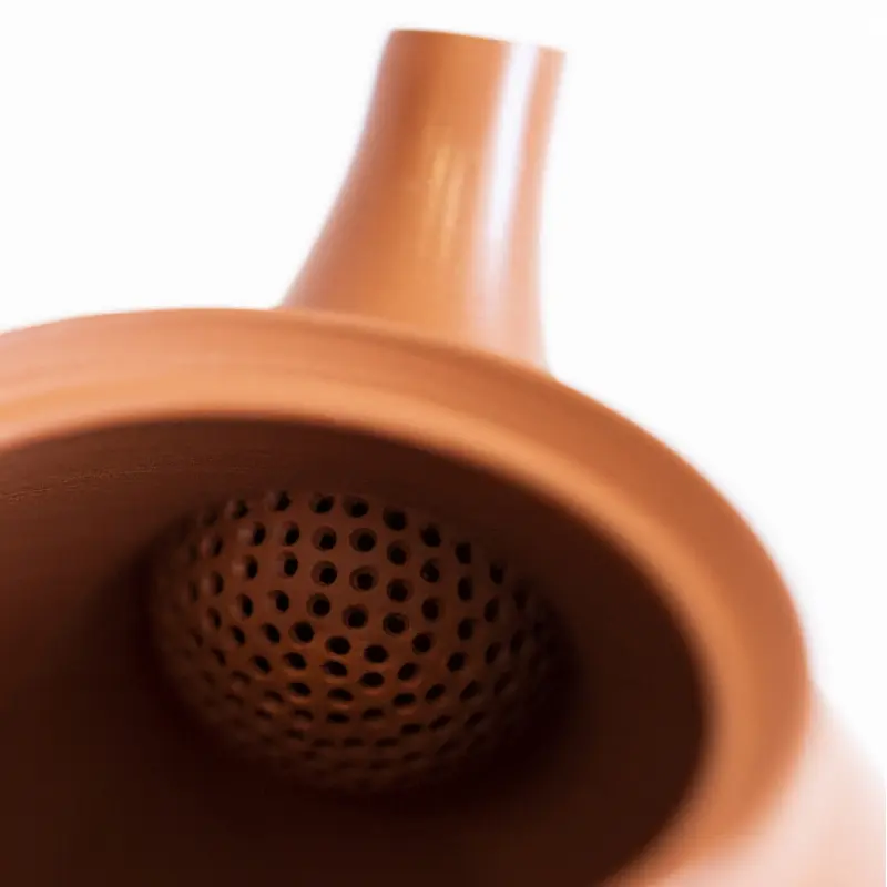 Chashaku -Théière Japonaise gris - orange 2.5dl