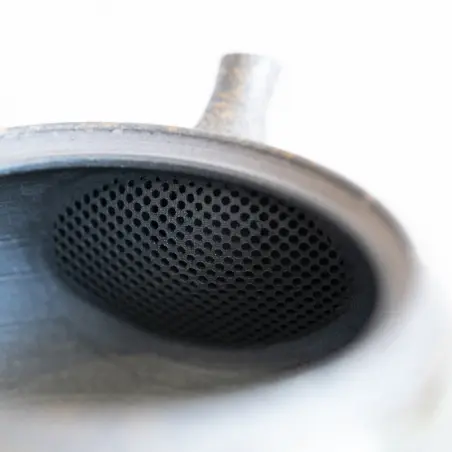 Kyusu -Théière Japonaise gris - dorée 2.5dl