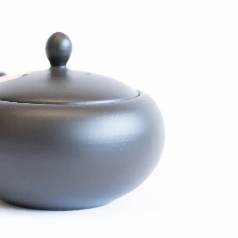 Kyusu -Théière Japonaise noire 3.2dl