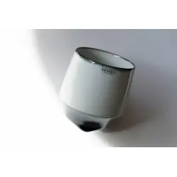 Kihara: Bol Kosyuhai blanc arrête et bas noir-bleu 3dl 2