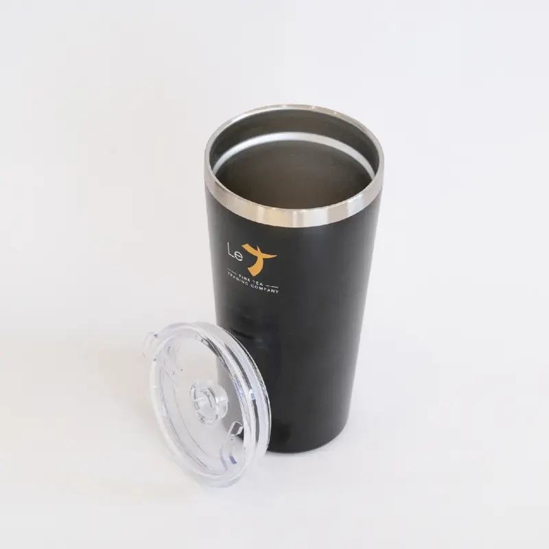 Mug métalique isolant le T - 450ml