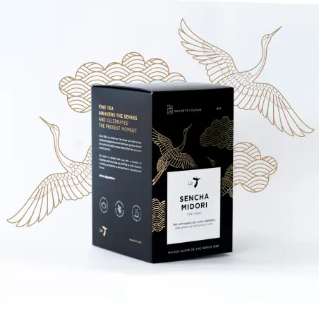 Sencha Midori (20 sachets de 2g de thé vert)