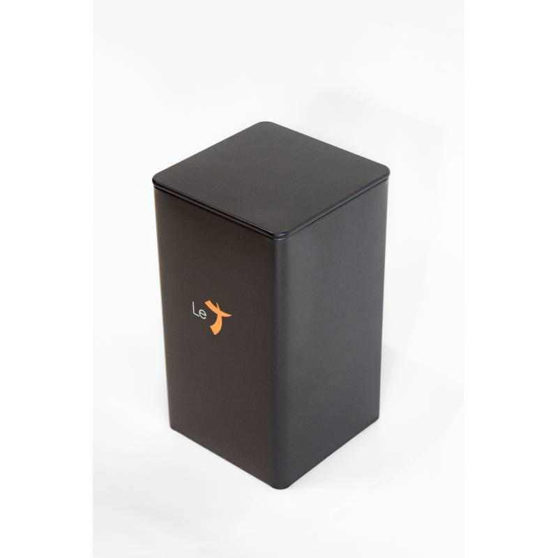 Le T Box - Black Metal - Square - Medium