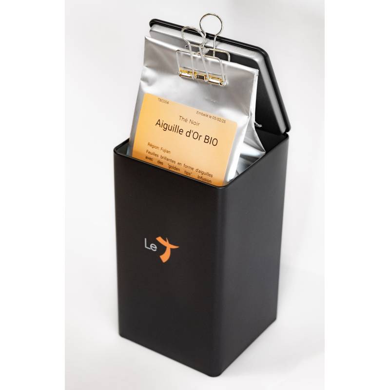 Le T Box - Black Metal - Square - Medium