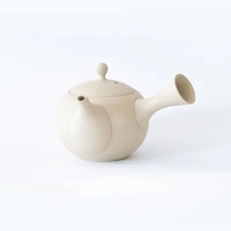 Jinsui: Théière Kyusu IROIRO 01 BLANC 2.9dl