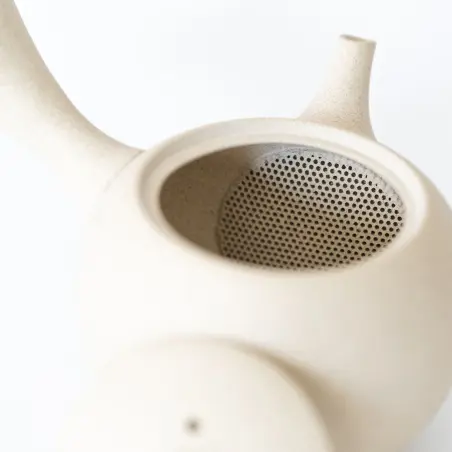 Jinsui: Théière Kyusu IROIRO 01 BLANC 2.9dl