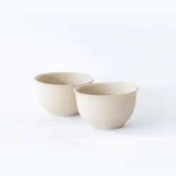 Jinsui: Set de 2 bols IROIRO 07 BLANC 1dl 2