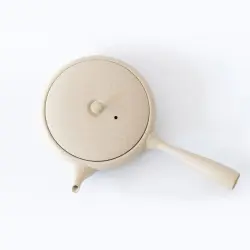 Jinsui: Théière Kyusu TOKI KINARI BLANC 0.8dl 2