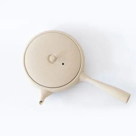 Jinsui: Théière Kyusu TOKI KINARI BLANC 0.8dl