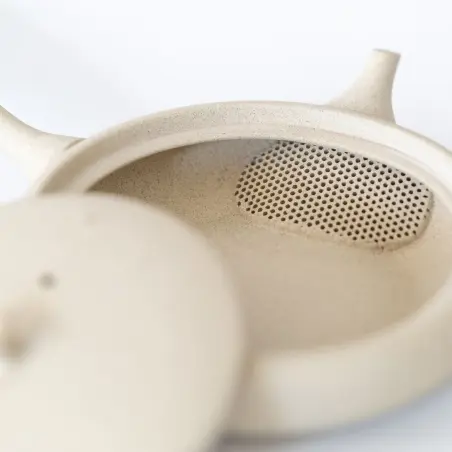 Jinsui: Théière Kyusu TOKI KINARI BLANC 0.8dl