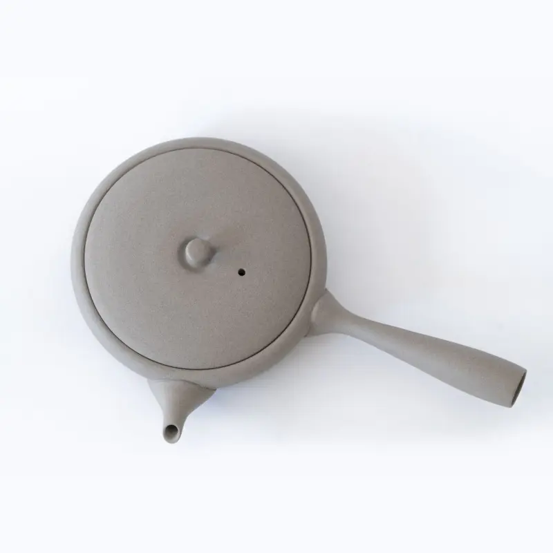 Jinsui: Théière Kyusu TOKI SHIROHAI  GRIS 0.8dl