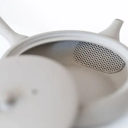 Jinsui: Théière Kyusu TOKI SHIROHAI  GRIS 0.8dl
