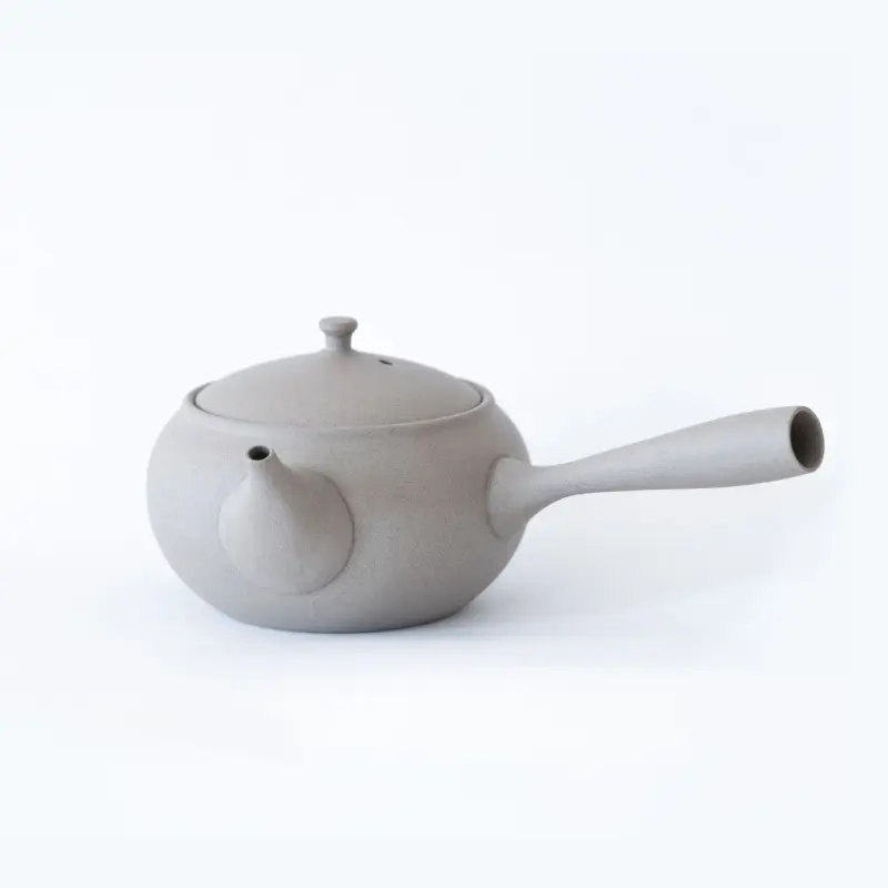 Jinsui: Théière Kyusu TOKI SHIROHAI GRIS 2.5dl