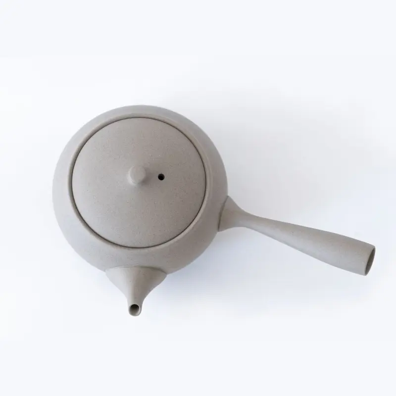 Jinsui: Théière Kyusu TOKI SHIROHAI GRIS 2.5dl
