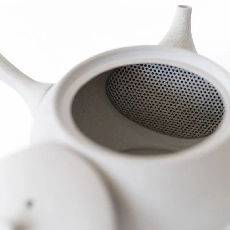 Jinsui: Théière Kyusu TOKI SHIROHAI GRIS 2.5dl