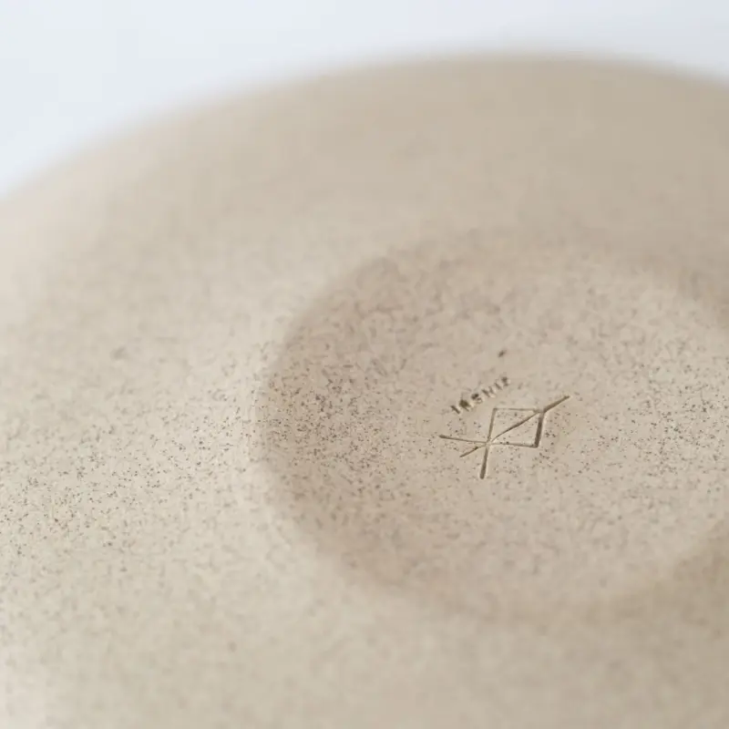 Jinsui: Théière / bol avec couvercleTOKI TUYU KINARI BLANC 0.35dl