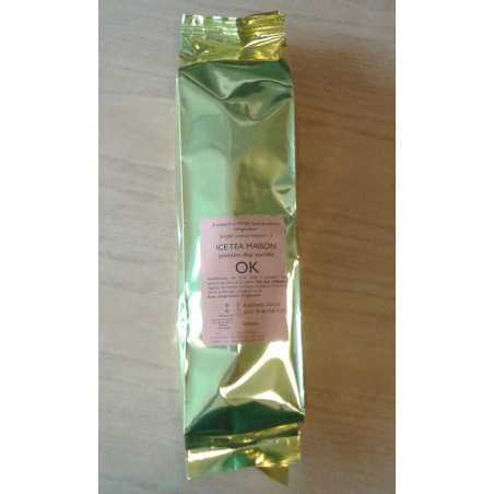 Le T Fine Ice Tea OK Thé noir citron - pêche (6 portions pour 5 litres sucrées chacune)