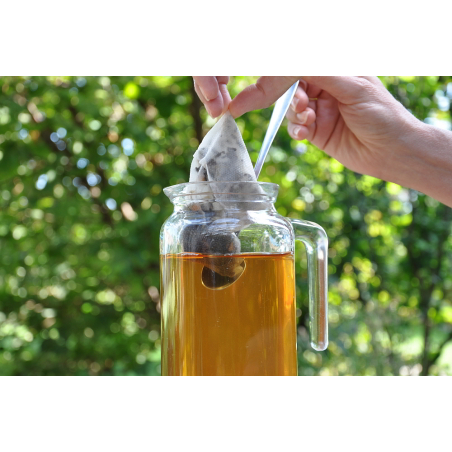 Le T Fine Ice Tea OK Thé noir citron - pêche (6 portions pour 5 litres sucrées chacune)