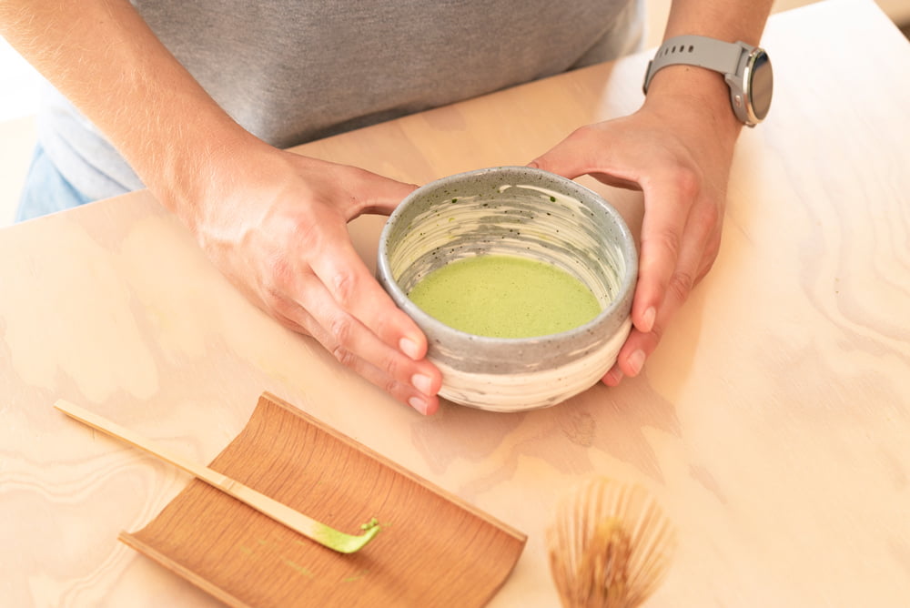 preparer facilement un th&eacute; vert matcha