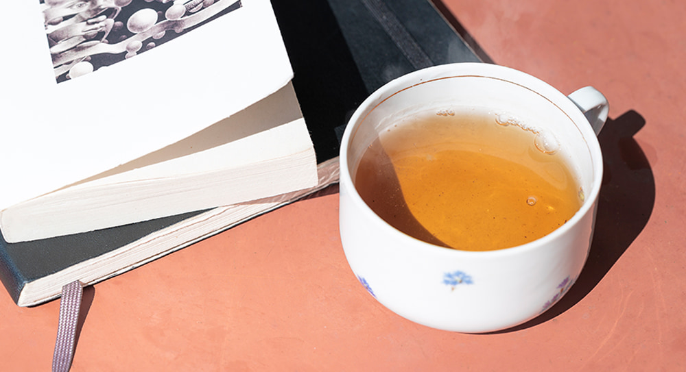 infusion th&eacute; chaud