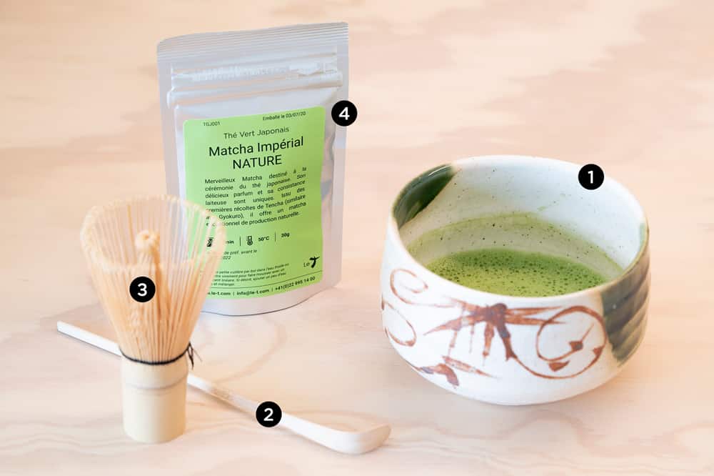 Pr&eacute;paration du matcha