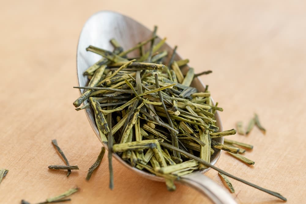 pr&eacute;paration du th&eacute; vert